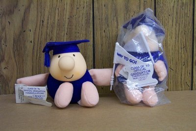2 Ziggy Plush Toys, Graduation '94 '95-MINT